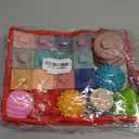 SpringFlower 3 in 1 Montessori Toys for Babies 0-3-6-12 Months, Soft Baby Teething, Stacking Building Blocks for Infants, Sensory Developmental Education Toys for Toddler Baby 12-18 Months,23 PCS