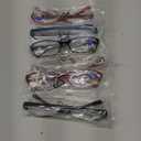 NORPERWIS 6 Pack Ladies Reading Glasses for Women Blue Light Blocking Spring Hinge Fashion Eyeglasses Readers for Women (Mix Color, 0.50)