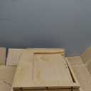 Toddler Kitchen Stool Helper, CPC Certified Foldable Toddler Tower, Learning Wooden Tower with Support Feet and Chalkboard, Anti-Drop Structure, Safe Design for Kids, Natural