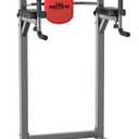 RELIFE REBUILD YOUR LIFE Power Tower Pull Up Bar Station Workout Dip Station for Home Gym Strength Training Fitness Equipment (Silver)