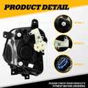 Headlight Assembly Right Compatible with Tucson SEL 2022-2023 w/Bulb Headlamp Passenger Side Front Light HY2503250 92102-CW150 20-17909-00 5pin