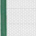 Garden Zone 173625 36 Inches x 25 Feet Gauge Poultry Netting, 36" x 25', Green