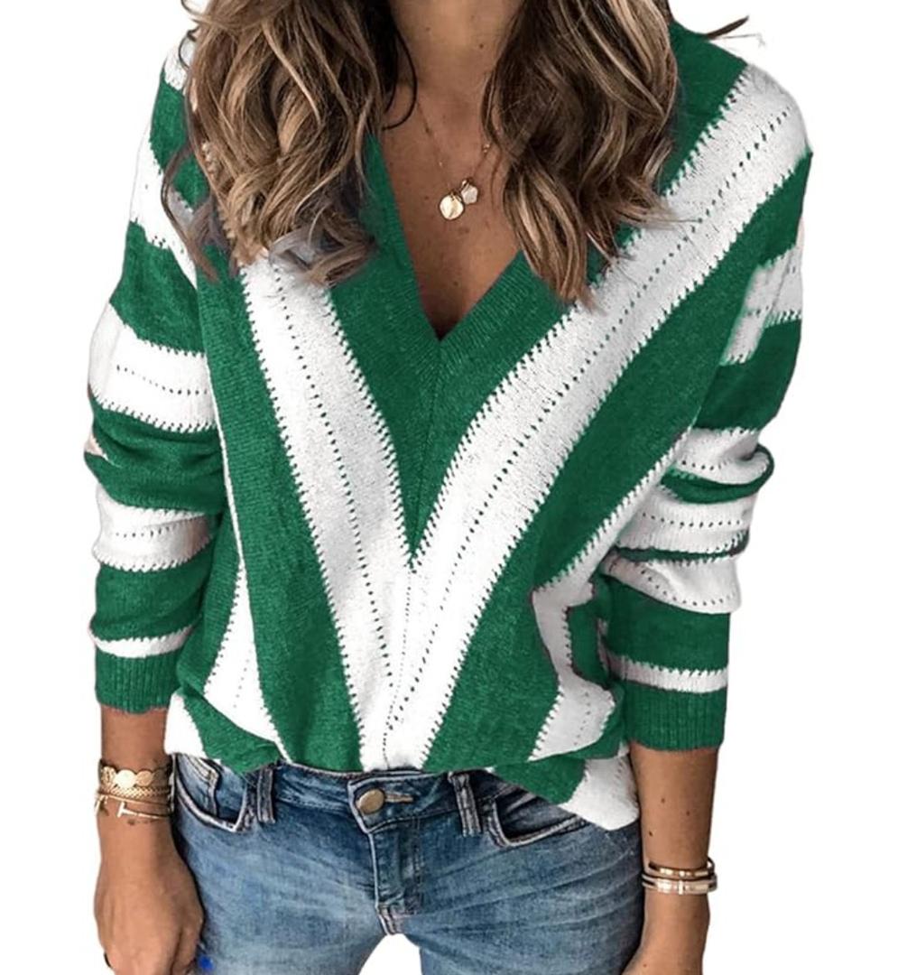 FEKOAFE Sweaters for Women 2025 Long Sleeve Ribbed Knit Solid Color Turtleneck 2025 Fall Winter Pullover Sweaters, Size: XXL