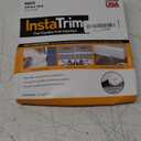 InstaTrim White New & Improved Caulk Trim, 3/4" by 10 ft, Flexible, Waterproof for Bathroom, Floors, and Walls | Easy Installation | No Mess, Stain Resistant, Made in The USA