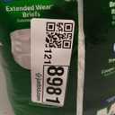 Medline MTB80300Z Extended Wear Overnight Adult Brief with Tabs, Maximum Absorbency, Medium, Pack of 15