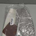 ECDYQXVU Cotton Rope Basket, Storage Baskets with Handle, 15x10x9 Inch Woven Basket for Shelves, Laundry, Towels, Clothes, Books (White Brown 1 Pack)