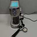 CASABREWS CM5418 Espresso Machine 20 Bar, Compact Espresso Maker with Steam Milk Frother, Stainless Steel Coffee Machine with 34oz Removable Water Tank for Cappuccino, Small Latte Machine, Silver