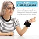 HoMedics Premium Wrist Blood Pressure Monitor, Clinically Proven Accurate, Wrist Positioning Guide, AM/PM Averaging, Irregular Heartbeat Detector, Smart Measure Inflation Technology