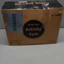 Blissful Diary Baby Play Gym & Activity Mat, Oversize Leaf Shaped Tummy Time Baby Play Mat w 6 Detachable Toys Promotes Motor Skills & Sensory Development, Newborn Infant Essentials Gift, Crystal Pink