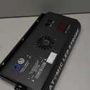 Led Wall Washer Light,200W Stage Lighting Bar Dj Light Bar Party Lights DJ Disco Lights Professional DMX Control Auto Play Sound Activated Strobe Lighting for Parties Church Wedding Club (Black 1PC)