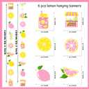 Pink Lemonade Party Hanging Banners for Lemonade Wedding Engagement Bridal Shower Bachelorette Baby Shower Birthday Party Decor
