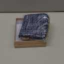 Stratalife Travel Jewelry Case - Portable Jewelry Pouches for Bracelets Necklace Rings, Healing Crystal Storage Bag Earring Organizer with Zipper Gift for Women, Navy Blue