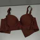 YJSPBL Womens Bras for Back Fat Add One Cup Bra Bustier Tops for Women（Brown, 36B
