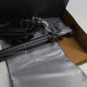 GLEAM Sheet Music Stand - Full Metal with Carrying Bag, Phone Holder, Sheet Music Folder and Clip, 5 in 1 Desktop Book Stand - Black