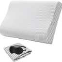 Pillow Cover for Memory Foam Pillow/Latex Pillow/Cervical Pillow,Replacement Pillow Case,Soft Cotton Pillow Protector