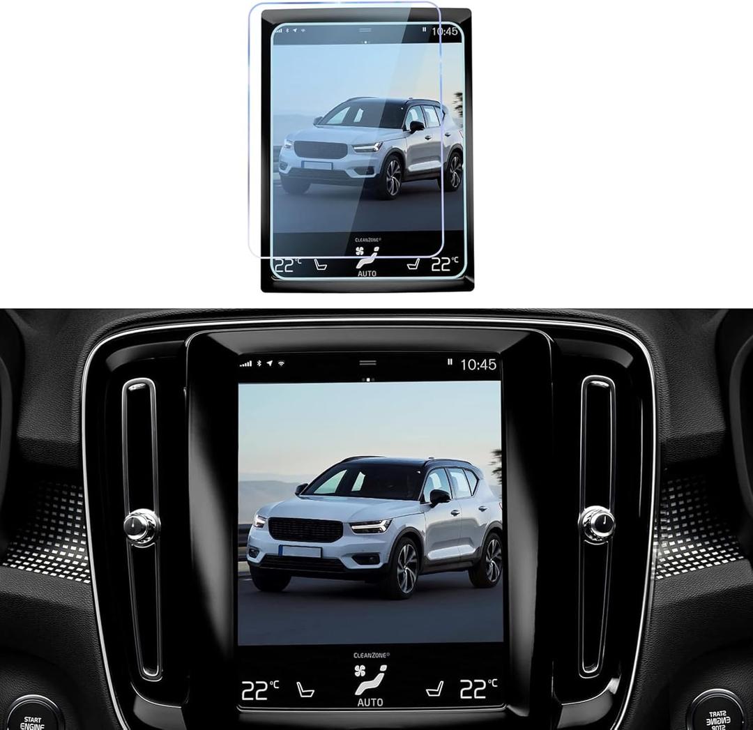 GFJNFG Screen Protector For 2019-2025 Volvo XC40 XC40 / for 2018-2025 V olvo XC60 S60 / for 2016-2024 V olvo XC90 S90 8.7 Inch Touchscreen Tempered Glass Accessories Ultra Clear Anti Scratch