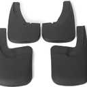ECOTRIC Mud Flaps Guards Compatible with 2009-2018 Dodge Ram 1500 2500 3500 with Fender Flares Replacement for 82214137 Front & Rear Splash Guards