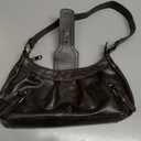 Y2K Trendy Purse for Women, Leather Buckle Punk Hobo Clutch Purses Bags for Ladies Top Handle Shoulder Bag