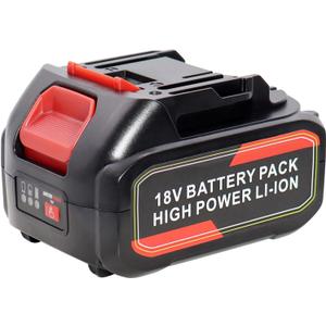 18v Battery Packs DC Version ChargersCompatible with 18 Volt for Cordless Power Tools Lithium-Ion 4.0Ah 72Wh Battery Whit dc Charging Port