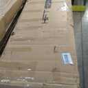 HIFIT King LED Bed Frame with Charging Station and 4 Storage Drawers, Velvet Upholstered Platform Bed with Handcrafted Crystal Button Wingback Headboard, Metal Frame with No Box Spring Needed, Beige (White)