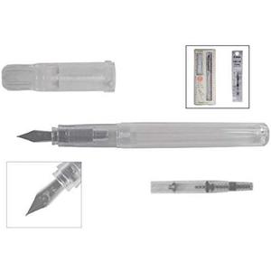 Pilot Kakuno Fountain Pen (Fine-Nib, Non Color Body) with Converter (CON-40) Set