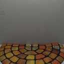 ubdyo Welcome in Style Front Door Mat - Low Pile Front Door Mat Outside Entrance - Muddy Dirt Trapping Welcome Matt Outdoor - Rubber Backing Anti Slip Indoor Doormat Entrance, 29" x 17"