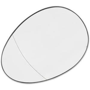 INFINAUTO for BMW for Mini Cooper 2007-2015 Mirror Glass Heated with Backing Plate Driver Left Side Rear View Mirror Glass