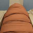 Quataly King Comforter Set Terracotta,3PCS Soft Lightweight Breathable Bedding Comforter Sets for All Season, King Size (104''90'' Comforter & 2 Pillowcases)