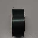 Black Ribbon 1-1/2 Inch x 50 Yards Satin Ribbon Single Face Ribbon for Crafts, Gift Wrapping, Floral Bouquet, Weddings, and Decorations, with Spool