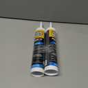 2 x Liquid Nails 56198673380 LN-2000 FuzeIt All Surface Construction Adhesive (9-Ounce) , Gray