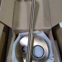 Delta Modern 14 Series Round Rain Shower System Faucet Set, Rainfall Brushed Gold Shower Head and Handle Set, Valve Trim Kit, 10 Inch, Champagne Bronze T342702-CZ (Valve Not Included)