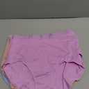 Womens Underwear Pack,C Section High Waisted Tummy Control Moisture-Wicking Brief Underwear,plus size Panties 6Packs (3X-Large, 6pack-3color-dusty Pink,sky Blue,vibrant Purple)
