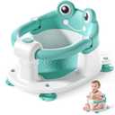 Baby Bath Seat for Babies 6 Months & up Non-Slip Toddler Bath Seats for Sitting Up Infant Bathtub Chair with Suction Cups and Soft Cushion for Baby Shower Tub Seat