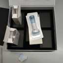 Micro Infusion Skincare System - 0.25mm Facial Stamp with Collagen Peptide & Hyaluronic Acid Serum At Home Glow- 3 Month Supply