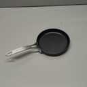 Anolon Hard Anodized Nonstick Mini Skillet/Frying/Egg Pan, Stainless Steel Handle, (6.5"), Gray