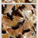 Flaunt Official Square Protective Case - Compatible with iPhone 17 Pro Max - Compatible with MagSafe & Wireless Charging - Drop-Tested & Shockproof - (Brown Abalone)