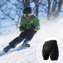 Cienfy 3D Hip Protection Eva Butt Pads Protective Padded Shorts Crash Pad Impact Gear for Skiing Skating Snowboarding Skateboarding, Small