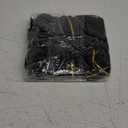 Janinka 12 Pcs Black Velvet Ribbon Bows Christmas Tree Decorations 23.5x15.5 Inch Rustic Neutral Large Velvet Vintage Christmas Swag Ornaments Staircase Wreath Bows Tree Topper Bow