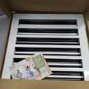 Modern AC Vent Cover 12x12, Premium Linear Slot Diffuser