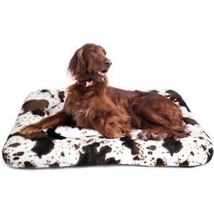 Crate Pad Soft Dog Bed Mat - Anti Slip Kennel Pad for Large Dogs