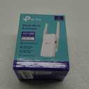 TP-Link AC1200 WiFi Extender, 2025 Wirecutter Best WiFi Extender, 1.2Gbps Home Signal Booster, Dual Band 5GHz/2.4GHz, Up to 1600 Sq.ft and 32 Devices, EasyMesh Compatible, One Ethernet Port (RE315)