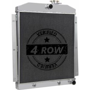Primecooling 62MM 4 Row Core Aluminum Radiator for Chevrolet Trucks 1947-1954