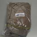 Velvet Armless Accent Chair Covers Luxury Thick Velvet Chair Slipcovers, Removable Furniture Protector for Living Dining Room Hotel, Taupe