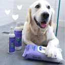 earthbath, Mediterranean Magic 3-in-1 Dog & Puppy Deodorizing Spritz - Dog Odor Eliminator for Strong Odor, Cruelty-Free Dog Cologne, Dog Wash Spray, Made in USA, Dog Bathing Supplies - 8 Oz (1 Pack)