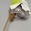 The Veggie Straws  100 PCS of 8.25 Inches Unwrapped Biodegradable Straws  Made of Vegetable Fibers, Best Environment Friendly Drinking Straws for Hot and Cold Beverages