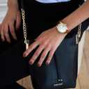 Nine West Women's Strap Watch (Brown/Gold)