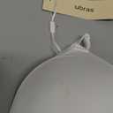 Ubras Push Up Wireless Bra Supportive Seamless Bra Shaping Bra for Big Breast Plus Size (Medium, White)