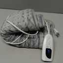 Deepsoon Heating Pad,Electric Heating Pads for Back,Neck,Abdomen,Moist Heating Pad for Shoulder,Knee,Arms,Legs,Dry/Moist Heat & Auto Shut Off,Christmas Gifts for Men and Women,Light Gray,24x20 Inch