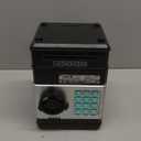 Refasy Piggy Bank Cash Coin Can ATM Bank Electronic Coin Money Bank for Kids Age 3-12, Money Savings Box Mini ATM Coin Bank Toys Gifts for 3 4 5 6 7 8 9 10 11 12 Year Old Boys Girls (Black)