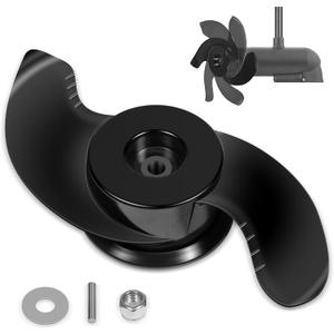 Bonbo MKP-38 Weedless Wedge 2 Propeller Fits for Minn Kota 4-1/2" Diameter 112LB Thrust Motors, 1865023 Trolling Motor Prop Fits for Ulterra, Fortrex, Terrova, Riptide, Ultrex